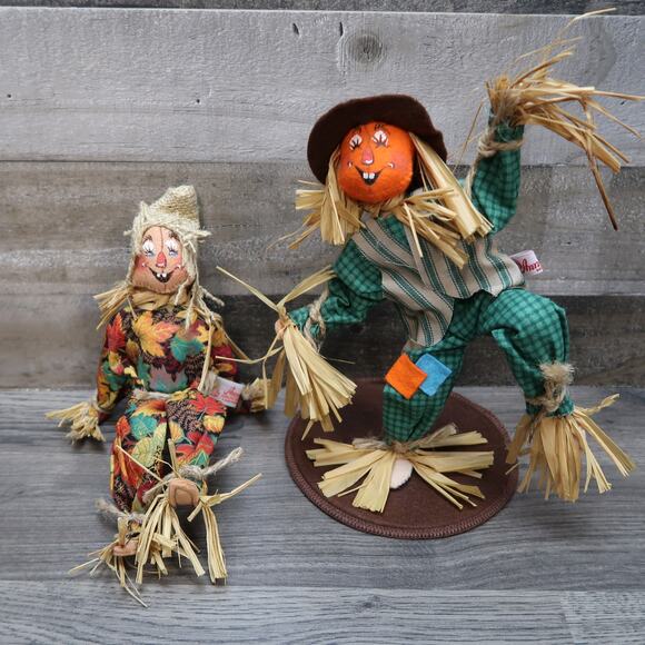 Annalee Doll Scarecrow Fall Decor Country - Picture 1 of 6